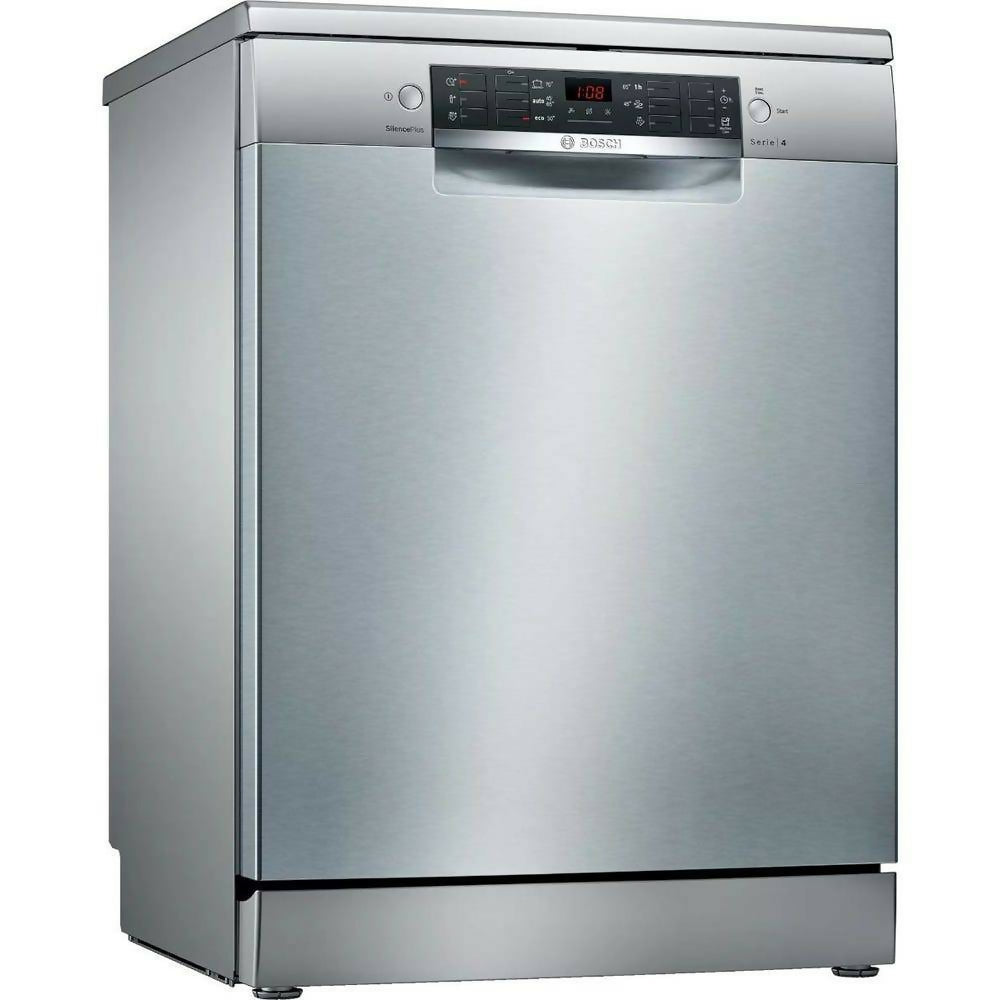 Bosch Digital Dishwasher 12 Persons 6 Programs Silver SMS46JI01T Bosch Digital Dishwasher 12 Persons 6 Programs Silver SMS46JI01T